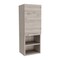 Tuhome Mila Bathroom Cabinet, Two Interior Shelves, Two External Shelves, Single Door Cabinet, Light Gray MLZ6585 - alternate 8